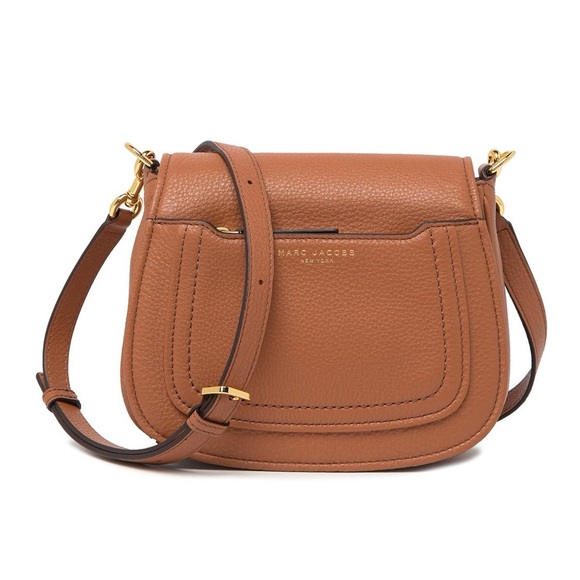 MARC JACOBS Empire City Leather Messenger Bag